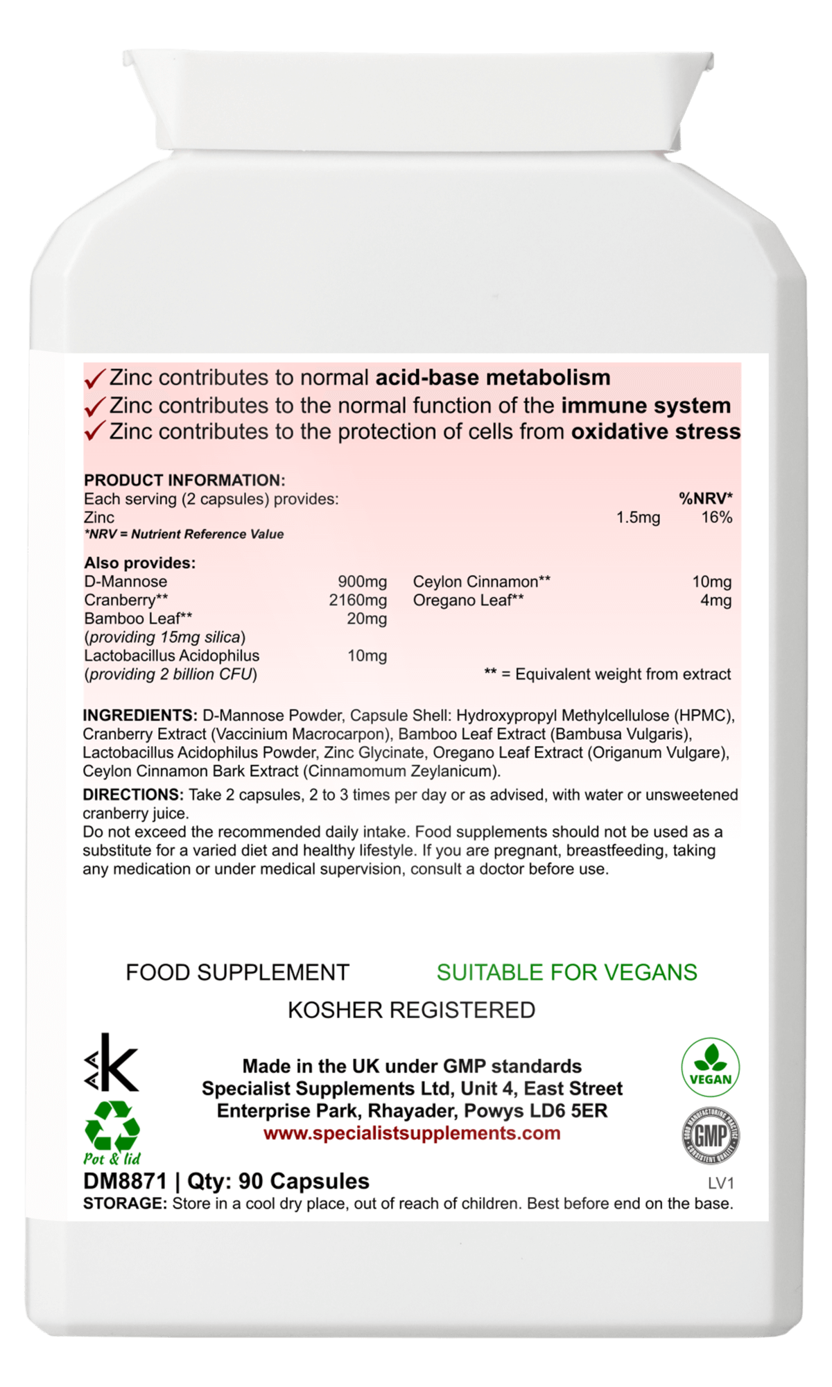 D-Mannose Power Complex