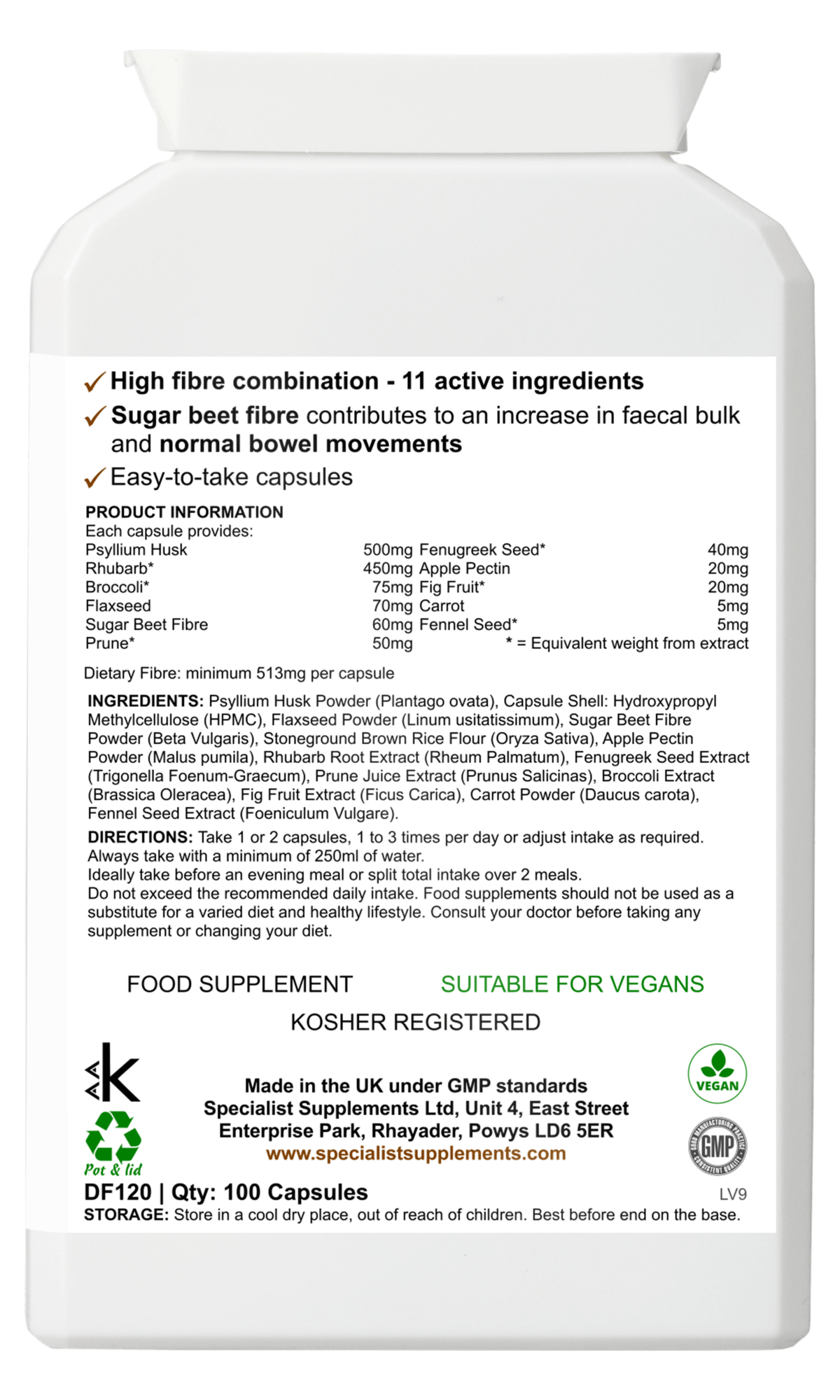 Dietary Fibre Complex