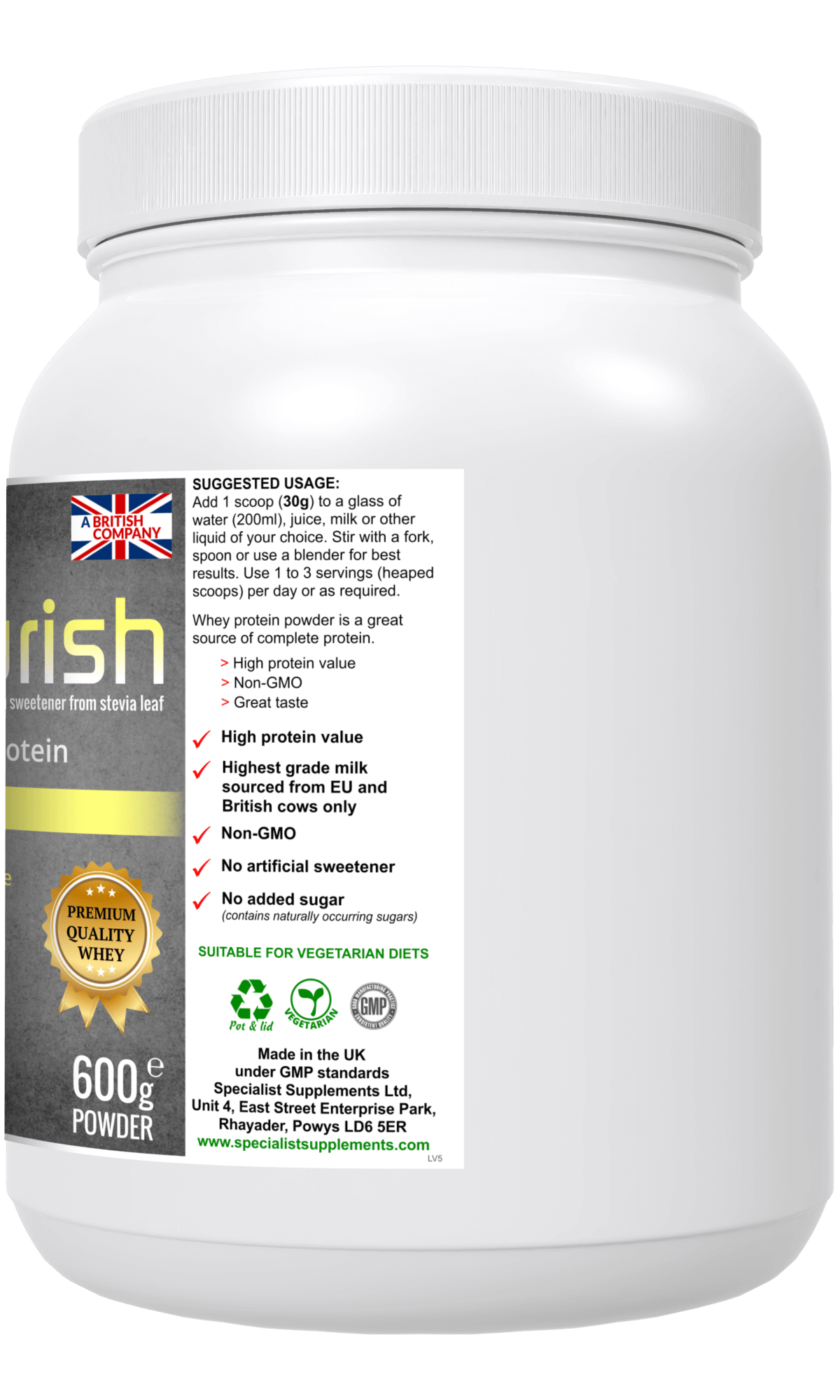 WheyNourish (Vanilla flavour)