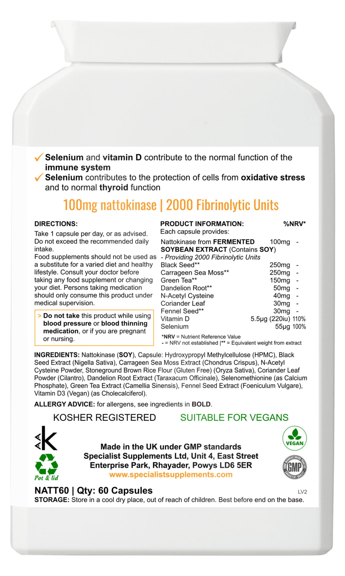 Nattokinase Power Complex