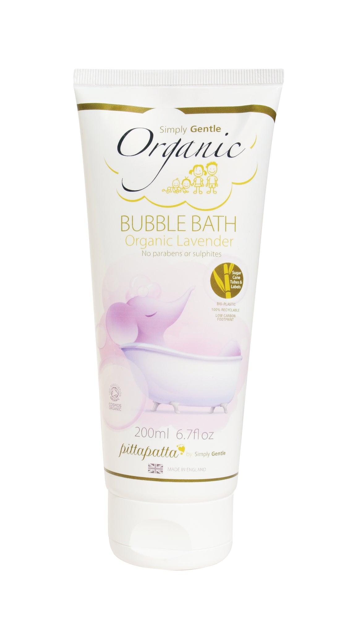 Pitta Patta Organic Bubbles & Cuddles Bubble Bath Lavender